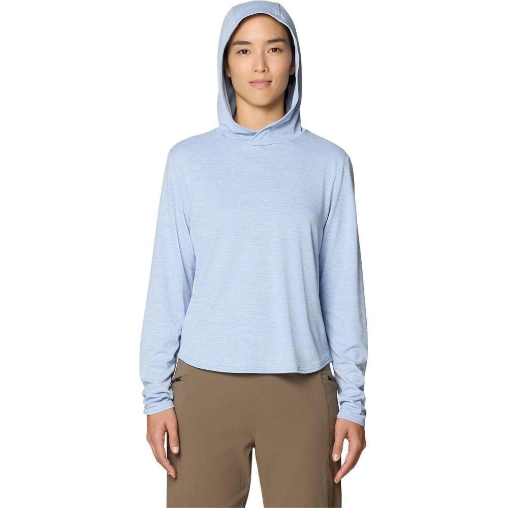 imageMountain Hardwear Womens Sunblocker Long Sleeve HoodyBeach Breeze