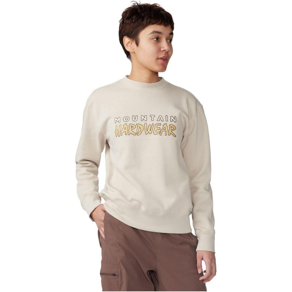 imageMountain Hardwear unisexadult 90s Mhw Logo Pullover CrewWild Oyster