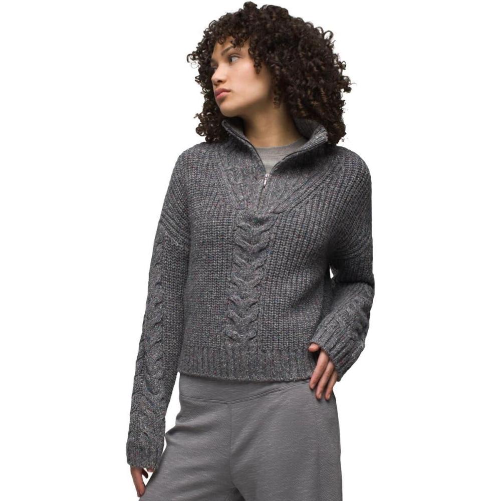 imageprAna Womens Laurel Creek SweaterCharcoal