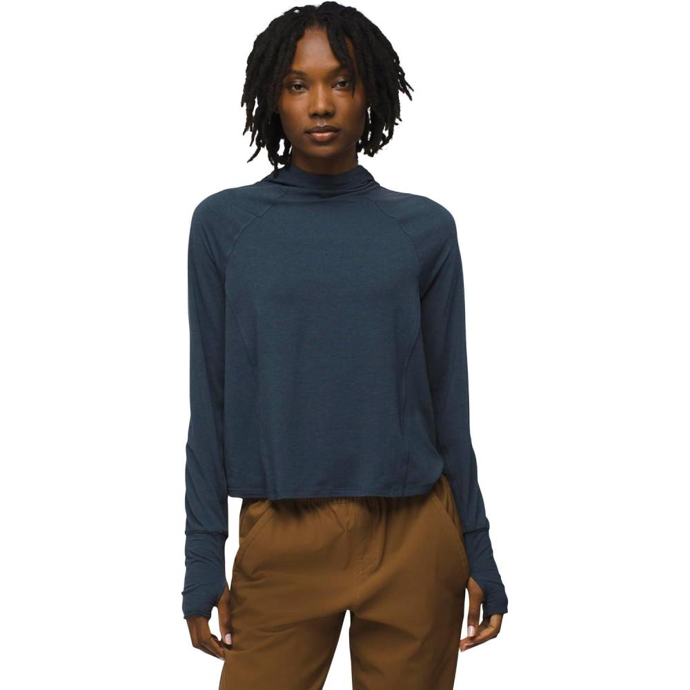 imageprAna Womens Sol Searcher Sun HoodieStormy Night