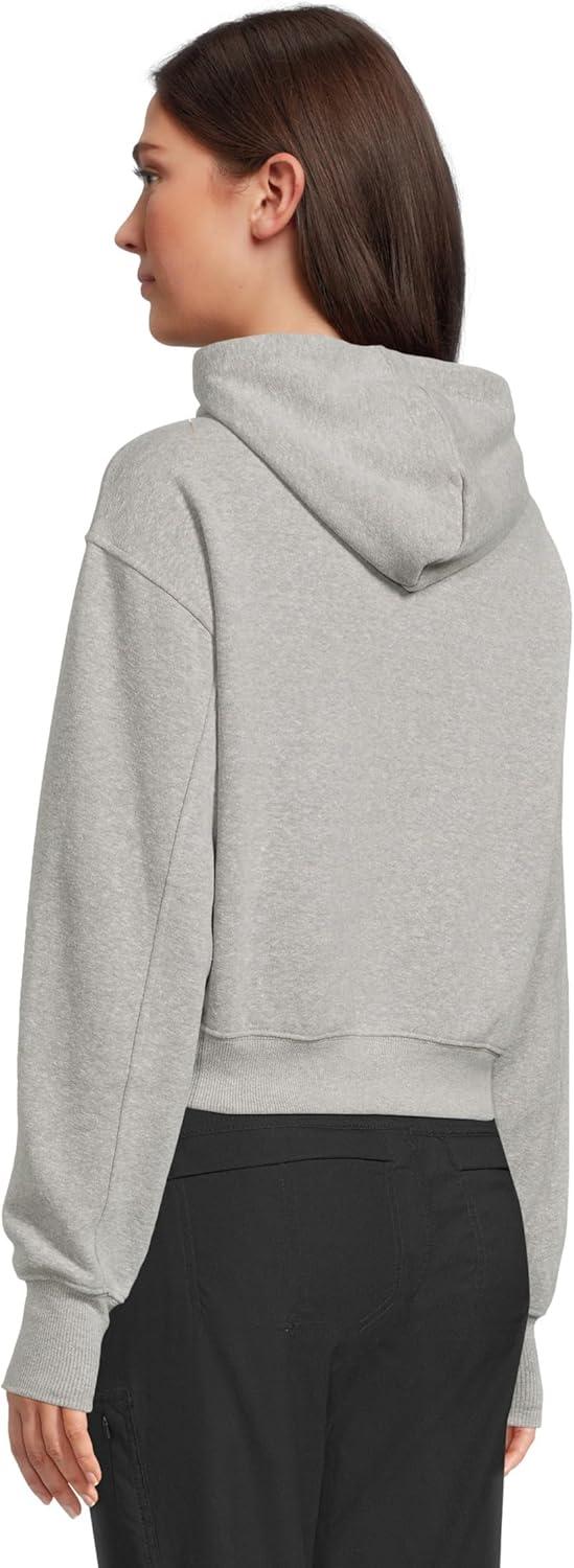 imageprAna Womens Cozy Up Crop HoodieHeather Grey