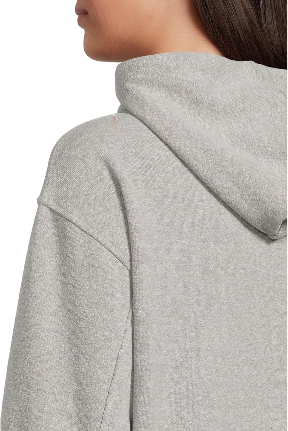 imageprAna Womens Cozy Up Crop HoodieHeather Grey