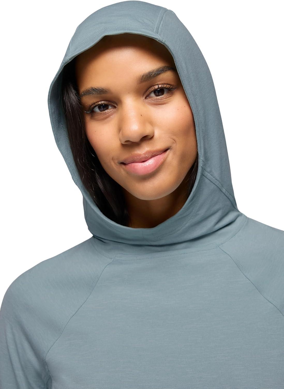 imageprAna Womens Sol Searcher Sun HoodieSaltwater