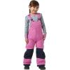 Helly-Hansen Kids Unisex Rider 2 Insulated Waterproof Windproof Breathable Bib Ski Pants(089 Meta Pink)