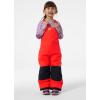 Helly-Hansen Kids Unisex Rider 2 Insulated Waterproof Windproof Breathable Bib Ski Pants(247 Neon Coral)