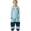Helly-Hansen Kids Unisex Rider 2 Insulated Waterproof Windproof Breathable Bib Ski Pants(608 Light Cyan)
