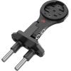 KOM Cycling Quick Release Stem Mount for Wahoo and Garmin Bike Computers (Edge 1040, Elemnt Roam, Elemnt Bolt v2) 1040 Bike Mount Compatible with GoPro Accessories(Combo Kit (Includes Quick Release GoPro Adapter))