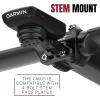 KOM Cycling Quick Release Stem Mount for Wahoo and Garmin Bike Computers (Edge 1040, Elemnt Roam, Elemnt Bolt v2) 1040 Bike Mount Compatible with GoPro Accessories(Combo Kit (Includes Quick Release GoPro Adapter))
