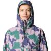 Mountain Hardwear womens Stryder Full Zip(Blue Pine Blissed Dye Print)