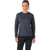 Rab Women’s Nexus Crew Lightweight Long Sleeve Fleece for Hiking & Climbing(Beluga)