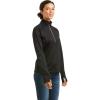 Ariat Women’s Tek Team 1/4 Zip(Black/Black)