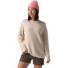Stoic, Oversized Cotton Fisherman’s Sweater – Women’s(Angora)