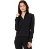 TravisMathew Women’s Cloud 1/2 Zip(Black)