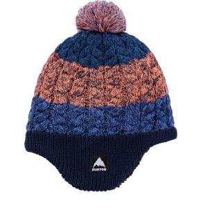 Burton Youth Toddlers’ Fleece-Lined Earflap Beanie(Dress Blue)