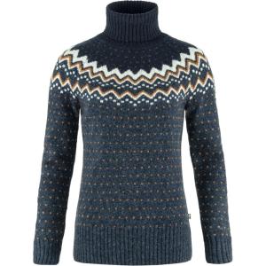 Fjallraven Women’s Övik Knit Roller Neck(Navy/Dark Navy)