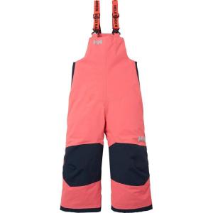 Helly-Hansen Kids Unisex Rider 2 Insulated Waterproof Windproof Breathable Bib Ski Pants(098 Sunset Pink)