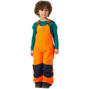 Helly-Hansen Kids Unisex Rider 2 Insulated Waterproof Windproof Breathable Bib Ski Pants(280 Neon Orange)