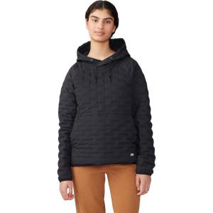Mountain Hardwear Women’s StretchDown Light Pullover Hoody(Black)