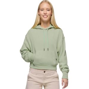 Prana Cozy Up Crop Hoodie – Women’s, Bio Mint Heather, S