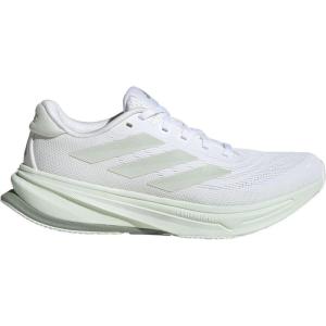 adidas Womens Supernova Rise 2 Running Shoes(White/Crystal Jade/Silver Green)