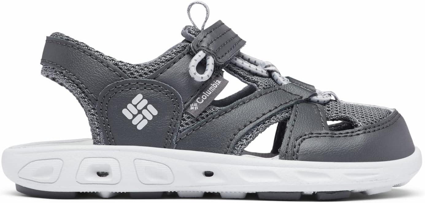 imageColumbia unisexchild Techsun Wave Closed Toed SandalsSport SandalShark Grey Ice