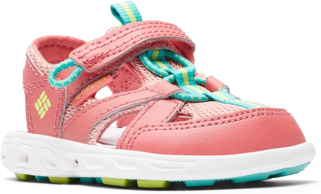 imageColumbia unisexchild Techsun Wave Closed Toed SandalsSport SandalWild SalmonVoltage