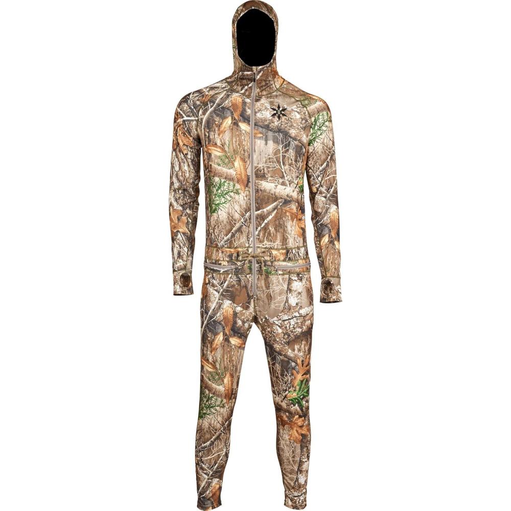 imageAirblaster Mens Classic Ninja Suit 2024GreenBrown Camouflage