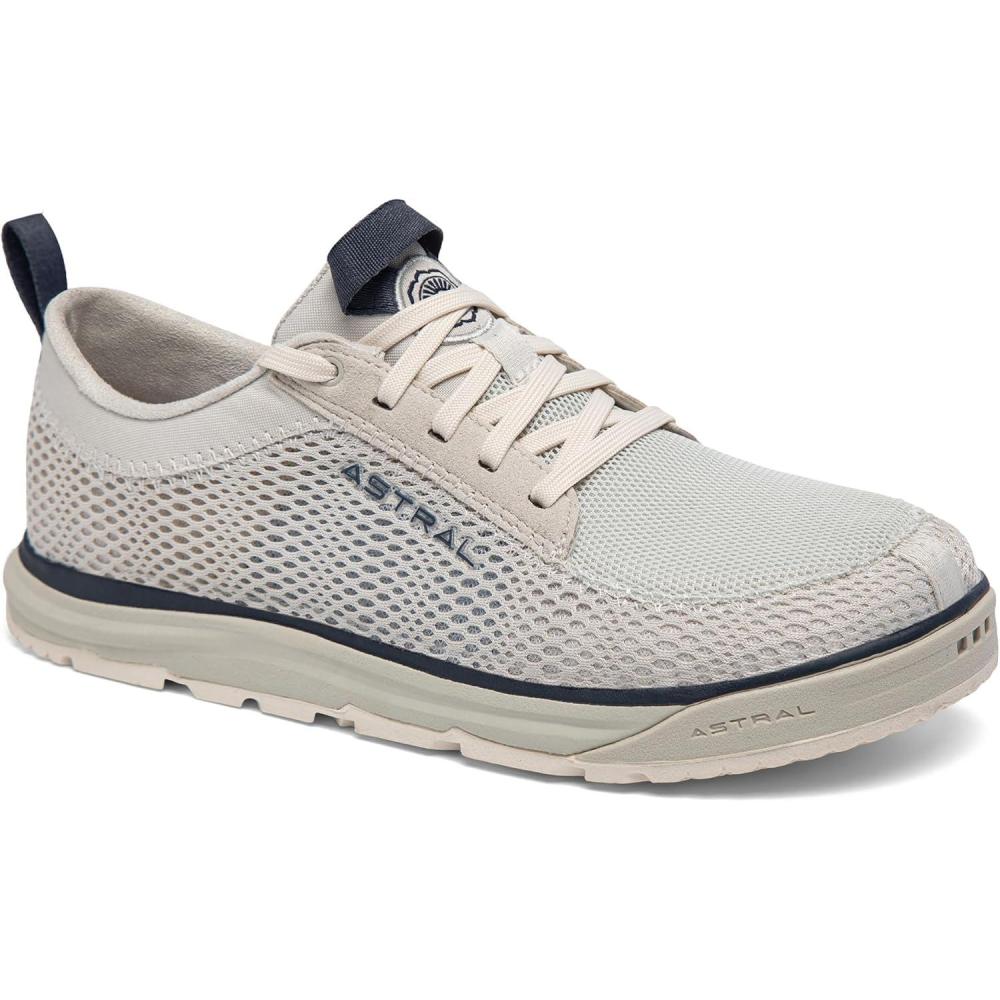 imageAstral Crewer Water Shoes Lightweight Breathable Mens ampamp Womens Coastal Boat ShoeInspired Sneaker for Casual Wear Water Sports Travel ampamp HikingSalty White