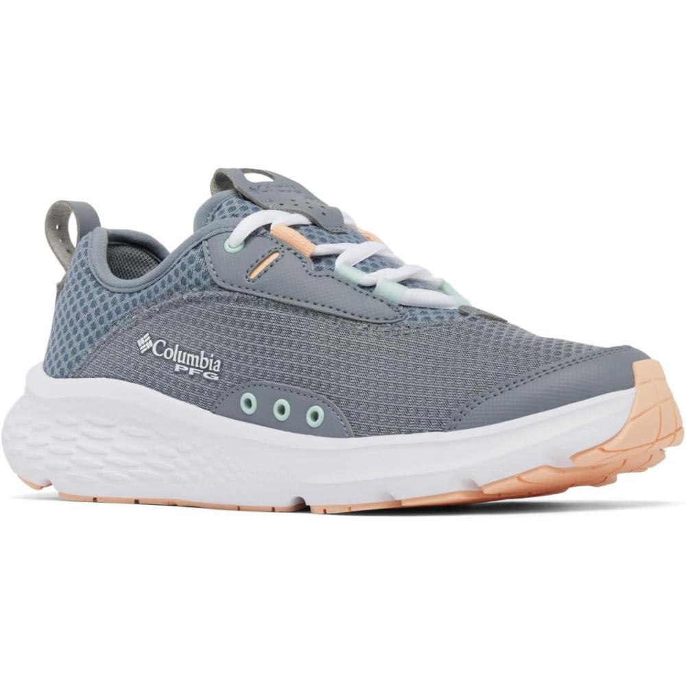 imageColumbia Womens Castback PFG Water ShoeGrey AshPeach Fizz