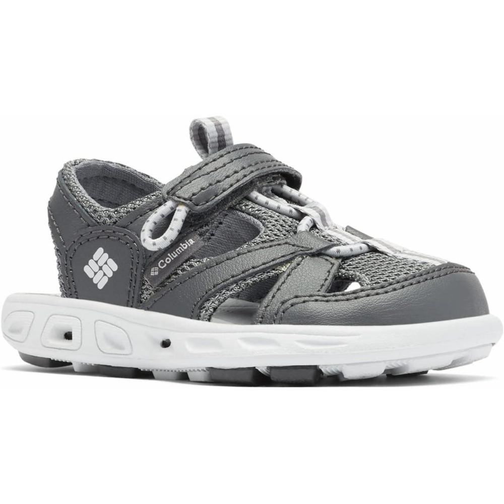 imageColumbia unisexchild Techsun Wave Closed Toed SandalsSport SandalShark Grey Ice