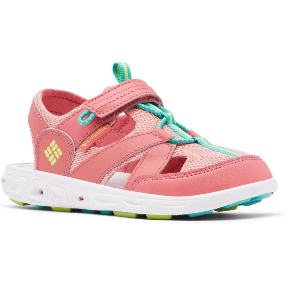 imageColumbia unisexchild Techsun Wave Closed Toed SandalsSport SandalWild SalmonVoltage