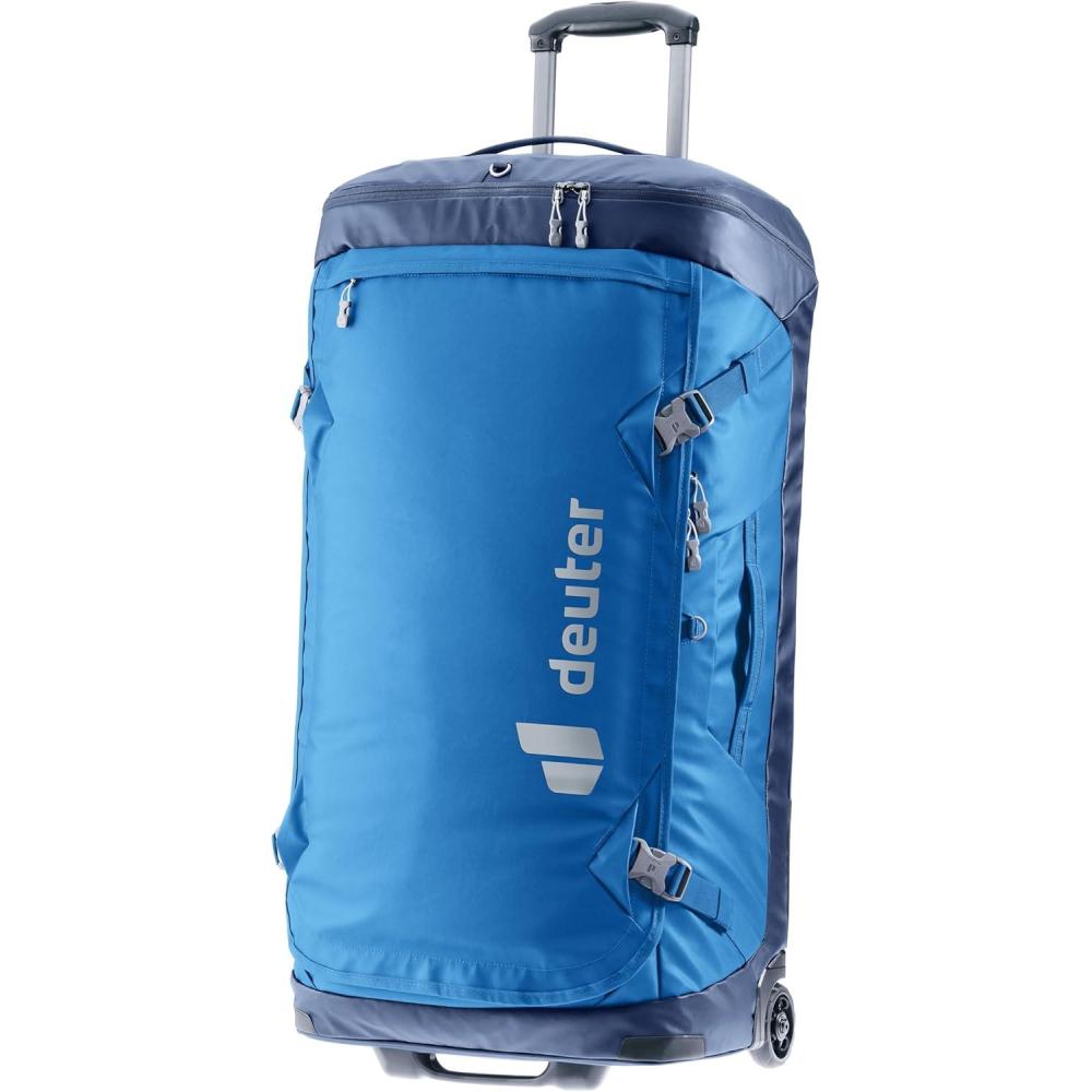 imageDeuter Duffel Pro Movo 90 Roller Duffel Bag Luggage 90 Liter  BlackNeptuneNightblue
