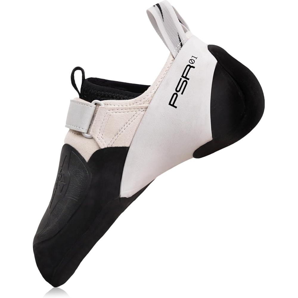 imageEVOLV V6 LV Rock Climbing Shoe for Indoor Climbing ampamp BoulderingGrayWhite