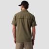 Backcountry, Tahoe Woven Short-Sleeve Snap-Up Shirt – Men’s(Kalamata / Black)
