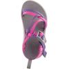 Chaco Kids’ ZX1 Ecotread Sandals(Magenta Jam)