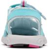 Columbia unisex-child Techsun Wave Closed Toed SandalsSport Sandal(Aquamarine/Ultra Pink)