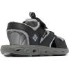 Columbia unisex-child Techsun Wave Closed Toed SandalsSport Sandal(Black/Steam)