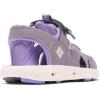 Columbia unisex-child Techsun Wave Closed Toed SandalsSport Sandal(Granite Purple/Paisley Purple)