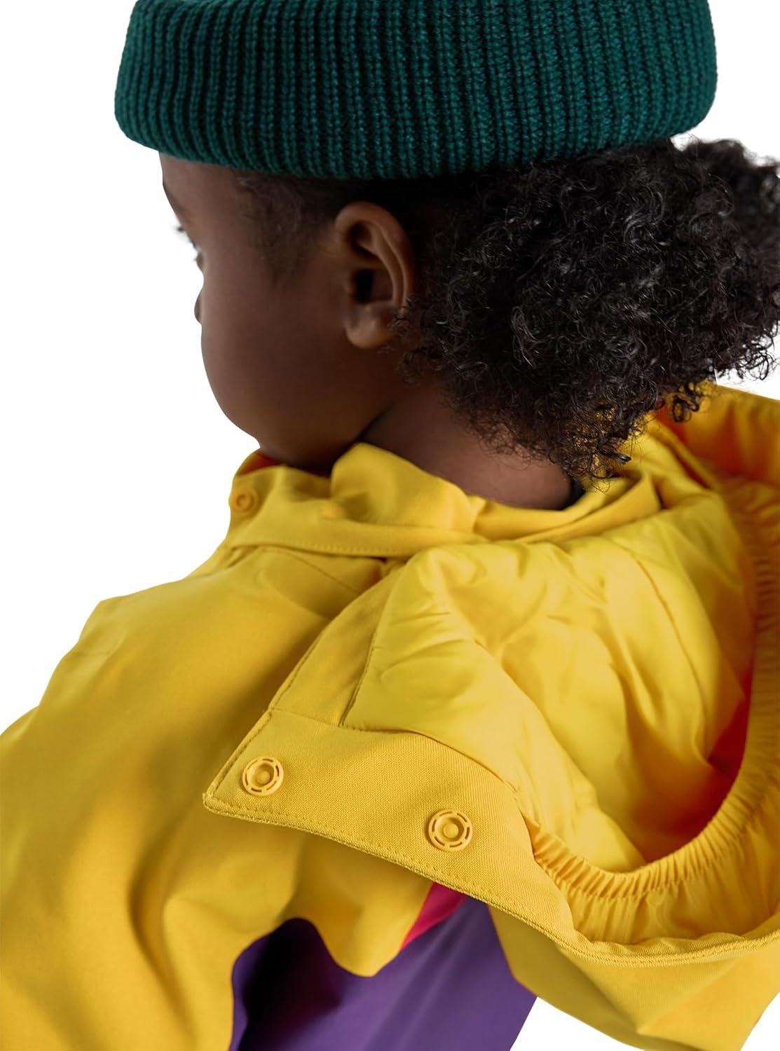 imageBurton Toddlers Ascutney 2L JacketGoldenrodImperial PurpleAzalea Pink