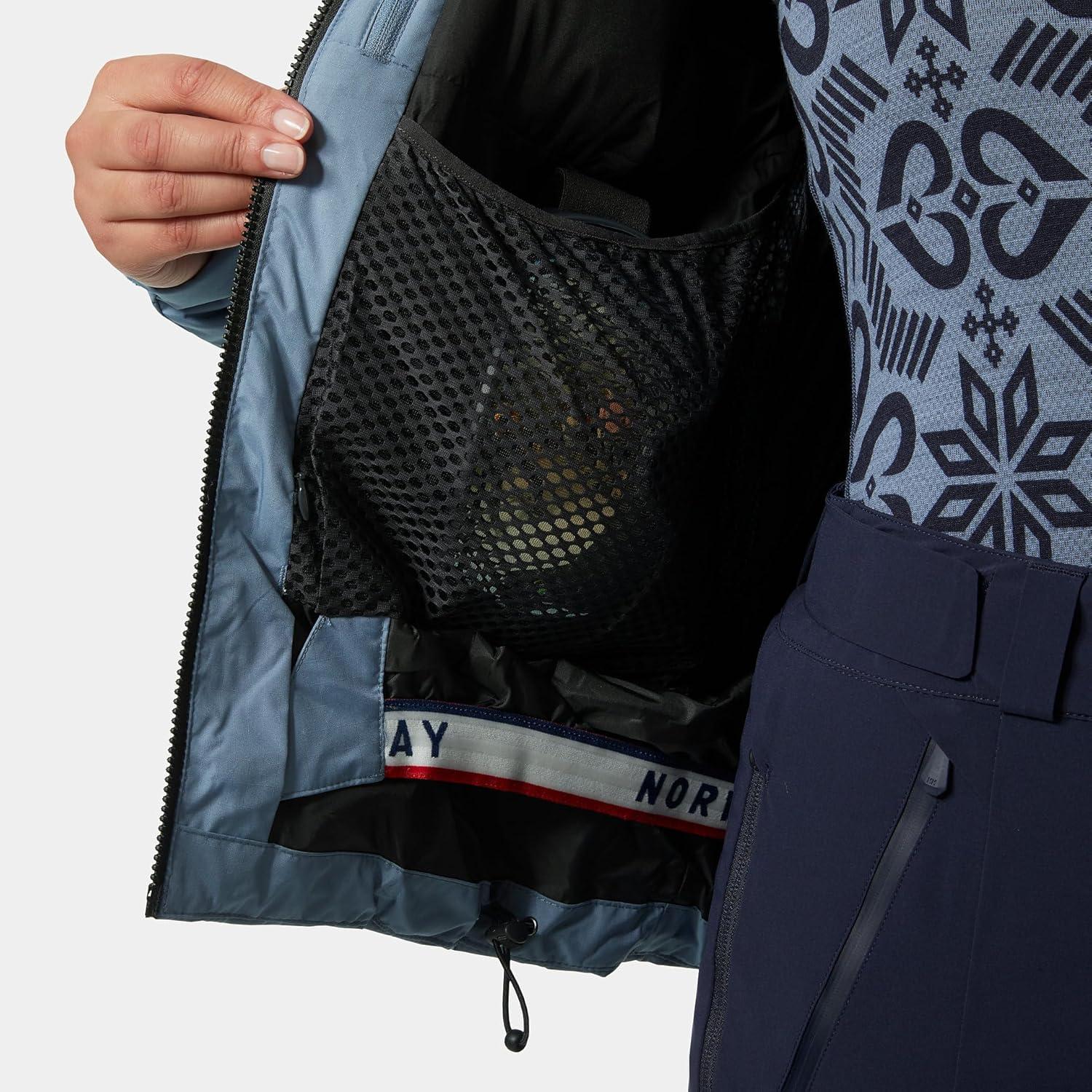 imageHellyHansen Kvitfjell Race Puffy Jacket for Women Premium Insulated Coat for Skiing Snowboard ampamp Outdoor Winter Sports601 Washed Navy