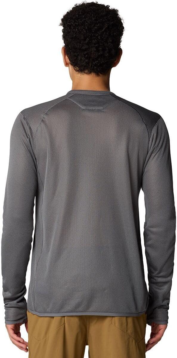 imageMountain Hardwear Mens Airmesh Long Sleeve CrewSediment