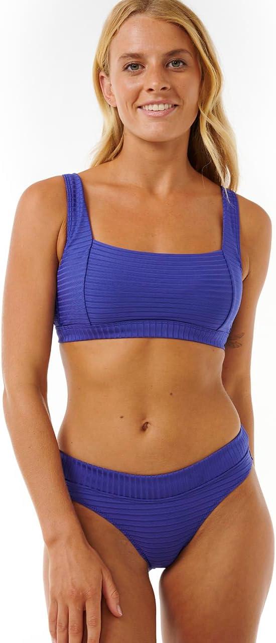 imageRip Curl Womens Premium Surf Ddd Cropped Bikini TopWild Berry