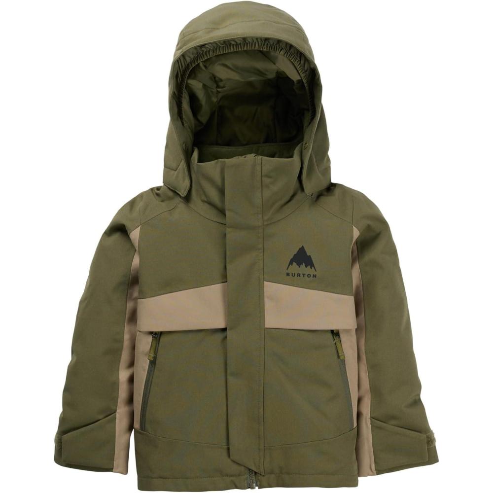 imageBurton Toddlers Ascutney 2L JacketForest MossSummit Taupe
