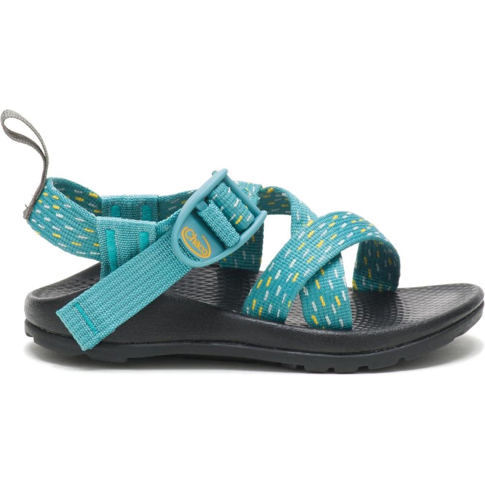 imageChaco Z1 Ecotread Kids Sandal Little KidBig KidClip Aqua