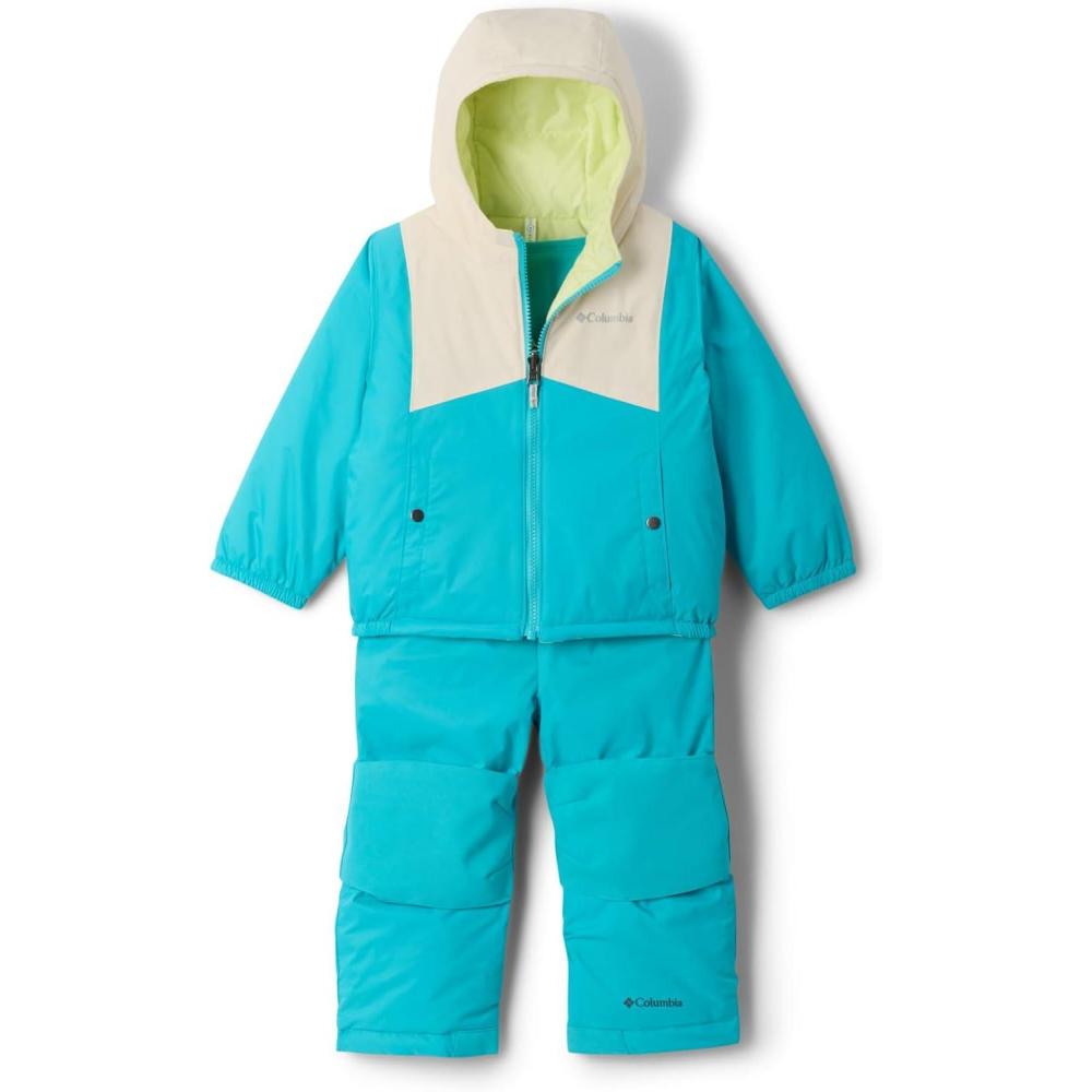 imageColumbia Toddler Unisex Double Flake II Set GeyserChalkSpring Yellow 4T