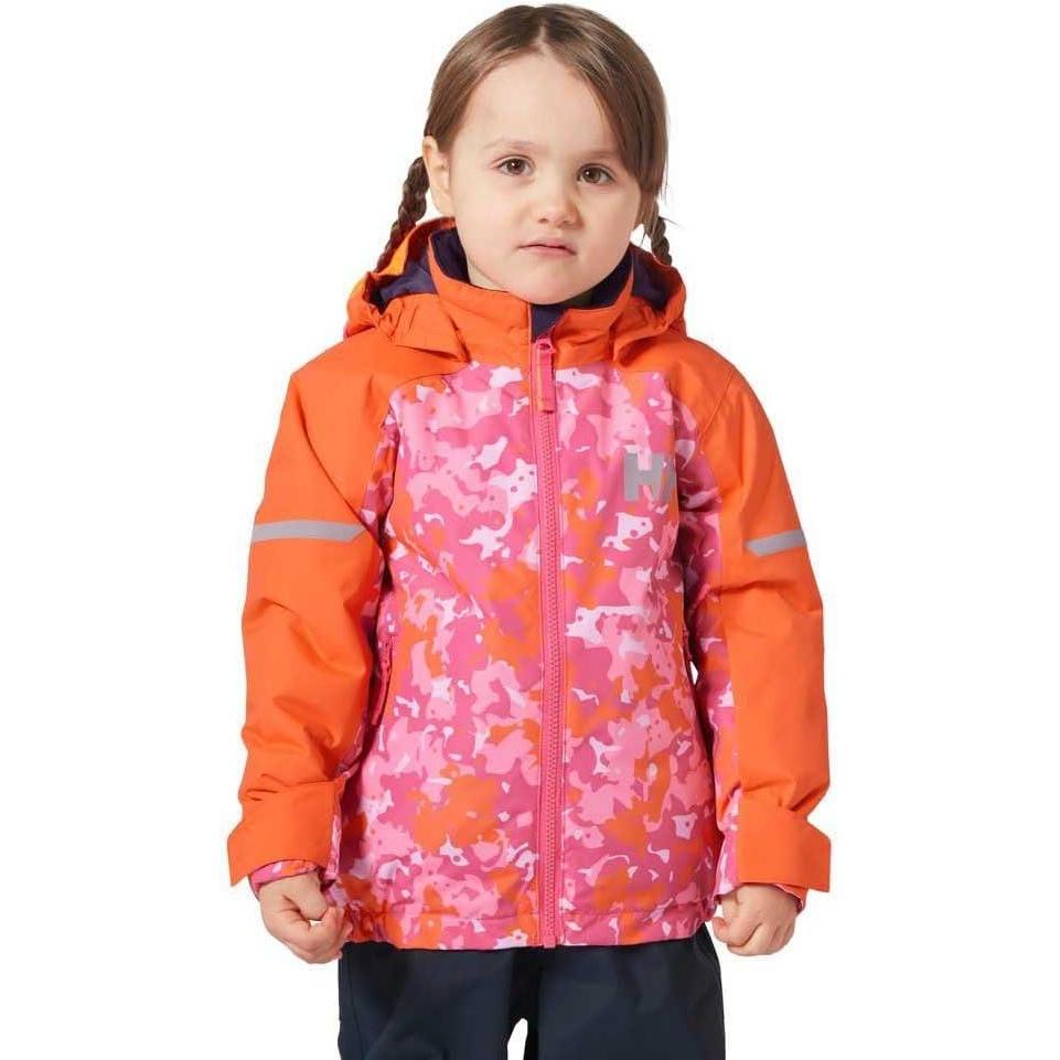 imageHellyHansen K Legend 20 Insulated Jacket  Kids Unisex Waterproof Winter Coat Warm ampamp Breathable Outdoor Snow Gear 181 Dragon Fruit Splash Camo Aop  5