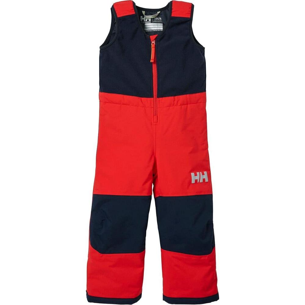imageHellyHansen Kids Unisex Vertical Insulated Bib Pants for Ultimate Warmth and Comfort065 Raspberry
