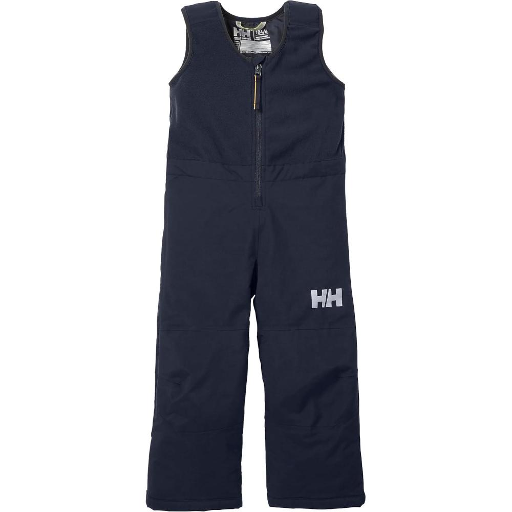 imageHellyHansen Kids Unisex Vertical Insulated Bib Pants for Ultimate Warmth and Comfort598 Navy