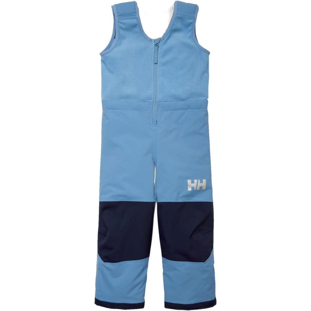 imageHellyHansen Kids Unisex Vertical Insulated Bib Pants for Ultimate Warmth and Comfort625 Blue Fog