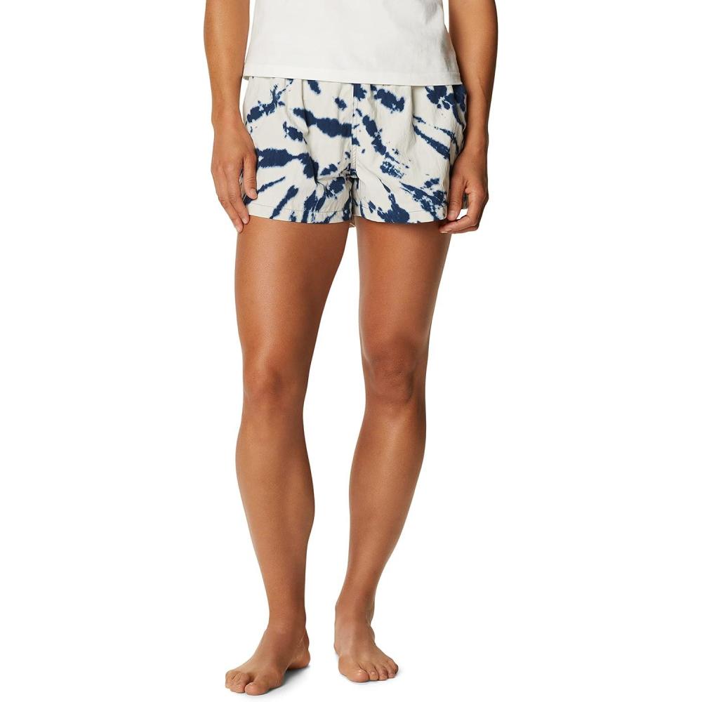 imageMountain Hardwear Womens Standard Stryder Swim ShortBlue Horizon Zebra Tie Dye